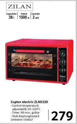 Selgros Cuptor electric ZLN5320 Ofertă