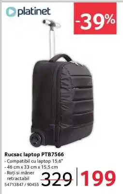 Selgros Rucsac laptop PTB7566 Ofertă