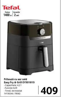 Selgros Friteuză cu aer cald Easy Fry & Grill EY501815 Ofertă
