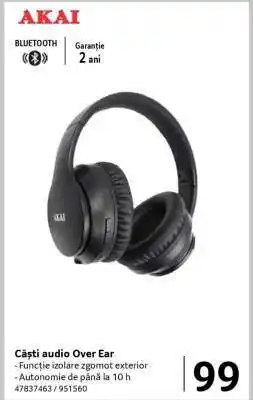 Selgros Căști audio Over Ear Ofertă