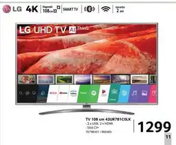 Selgros TV 108 cm 43UR781COLK Ofertă