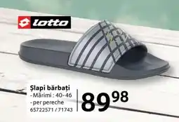 Selgros Şlapi bărbaţi Ofertă
