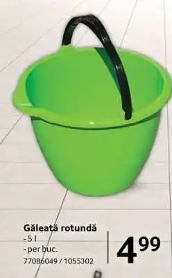 Selgros Găleată rotundă Ofertă
