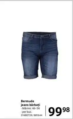 Selgros Bermude jeans bărbați Ofertă