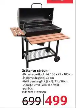 Selgros Grătar cu cărbuni Ofertă