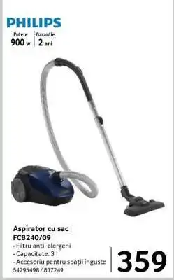Selgros Aspirator cu sac FC8240/09 Ofertă