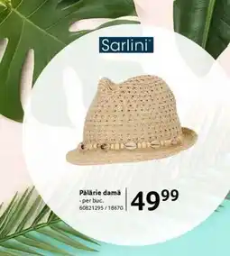Selgros Pălărie damă Ofertă