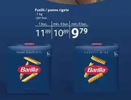Selgros Fusilli / penne rigate Ofertă