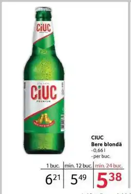 Selgros Ciuc Ofertă
