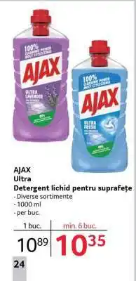 Selgros AJAX Ultra Ofertă