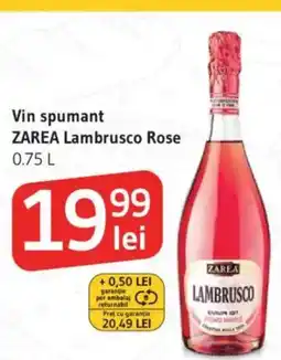 Supeco Vin spumant ZAREA Lambrusco Rose Ofertă