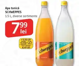 Supeco Apa tonică SCHWEPPES Ofertă