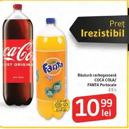 Supeco Băutură carbogazoasă COCA COLA/ FANTA Portocale Ofertă