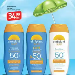 Supeco Protecție solară ELMIPLANT Ofertă