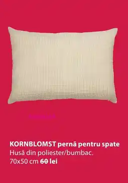JYSK KORNBLOMST pernă pentru spate Ofertă