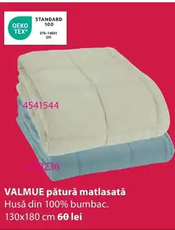 JYSK VALMUE pătură matlasată Ofertă