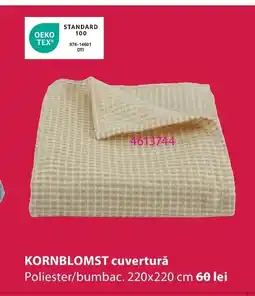 JYSK KORNBLOMST cuverturǎ Ofertă
