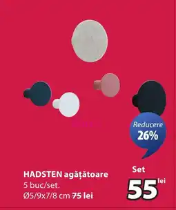 JYSK HADSTEN agăţătoare Ofertă