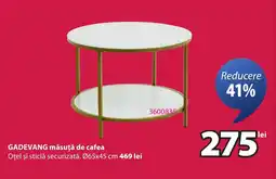 JYSK GADEVANG măsuţă de cafea Ofertă