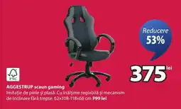 JYSK AGGESTRUP scaun gaming Ofertă