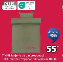 JYSK TINNE lenjerie de pat creponată Ofertă
