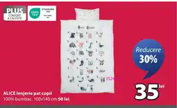 JYSK ALICE lenjerie pat copii Ofertă