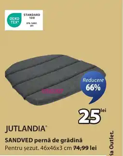 JYSK JUTLANDIA® SANDVED pernǎ de grădină Ofertă
