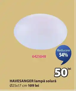 JYSK HAVESANGER lampǎ solarǎ Ofertă
