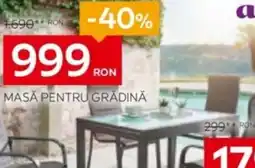 XXXLutz Masă pentru grădină Ofertă