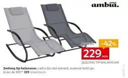 XXXLutz Şezlong tip balansoar Ofertă