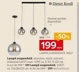 XXXLutz Lampă suspendată Ofertă