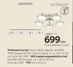 XXXLutz Plafonieră cu led Ofertă