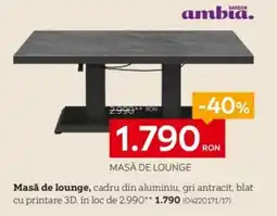 XXXLutz Masă de lounge Ofertă