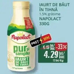 Diana Supermarket NAPOLACT Iaurt de băut în tihnă Ofertă