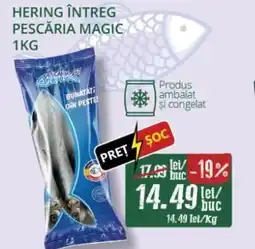 Diana Supermarket PESCĂRIA MAGIC Hering întreg Ofertă