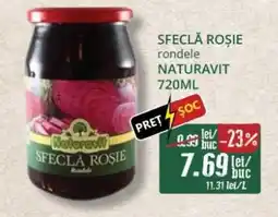 Diana Supermarket NATURAVIT Sfeclă roșie rondele Ofertă