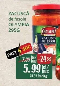 Diana Supermarket OLYMPIA Zacuscă de fasole Ofertă