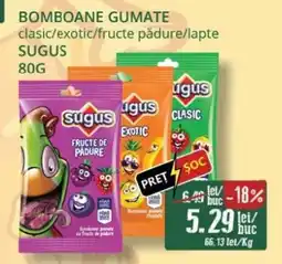 Diana Supermarket SUGUS Bomboane gumate clasic/exotic/fructe pădure/lapte Ofertă