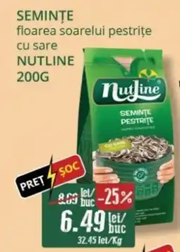 Diana Supermarket NUTLINE Seminţe floarea soarelui pestriţe cu sare Ofertă