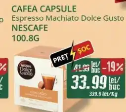 Diana Supermarket NESCAFE Cafea capsule espresso machiato dolce gusto Ofertă