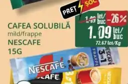 Diana Supermarket NESCAFE Cafea solubilă mild/frappe Ofertă