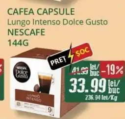 Diana Supermarket NESCAFE Cafea capsule lungo intenso dolce gusto Ofertă