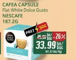 Diana Supermarket NESCAFE Cafea capsule flat white dolce gusto Ofertă