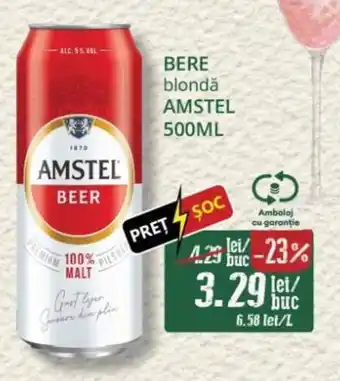 Diana Supermarket AMSTEL Bere blondǎ Ofertă