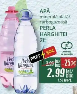 Diana Supermarket PERLA HARGHITEI apă minerală plată/ carbogazoasă Ofertă