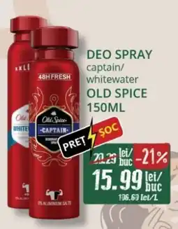 Diana Supermarket OLD SPICE Deo spray captain/ whitewater Ofertă