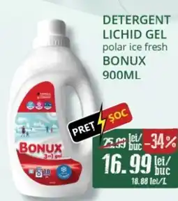 Diana Supermarket BONUX Detergent lichid gel polar ice fresh Ofertă