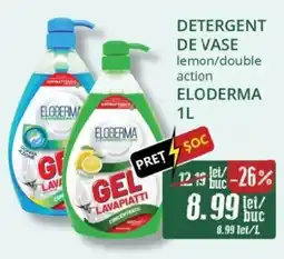 Diana Supermarket ELODERMA Detergent de vase lemon/double action Ofertă