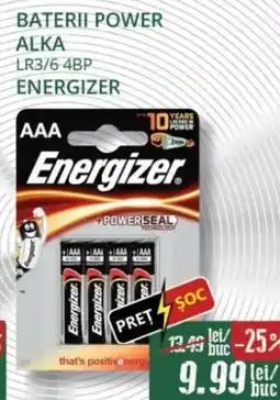 Diana Supermarket ENERGIZER Baterii power alka Ofertă