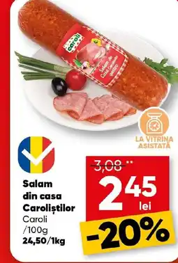 PROFI CAROLI Salam din casa Caroliştilor Ofertă